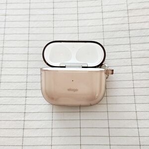 Apple Rose Gold Earbud Case with White Interior